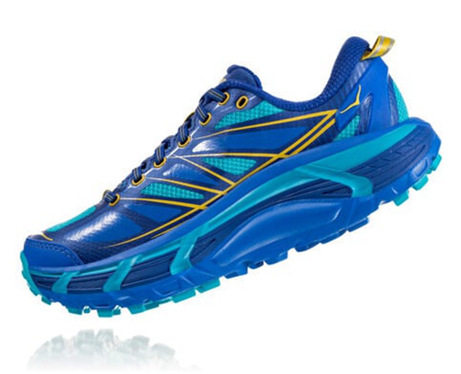 Hoka One One Spor Ayakkabı Kadın Mavi - Mafate Speed 2 - VF0831526